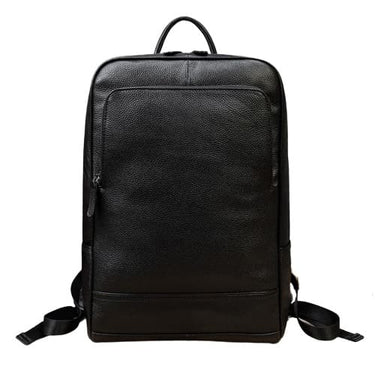 mochilas hombre de piel negro